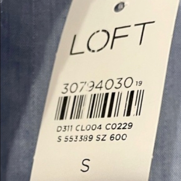 Loft Blue Blouse - Picture 5 of 5